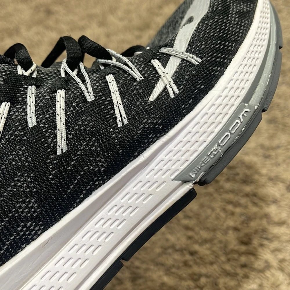 Nike Womens Air Zoom Elite 8 748589-001 Black Running Shoes Sneakers Size 6.5